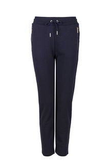 Синие хлопковые брюки Armani Exchange