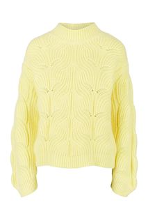 Желтый свитер с длинными рукавами Alisia HIT