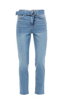Синие джинсы скинни с необработанным краем The It Girl Skinny Guess