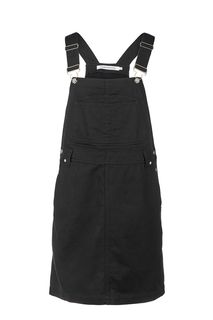 Платье-сарафан из хлопка черного цвета Calvin Klein Jeans