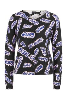 Короткий кардиган на пуговицах Guess