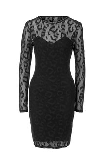 Полупрозрачное короткое платье Guess
