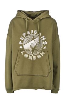 Толстовка из хлопка с карманом-кенгуру Pepe Jeans