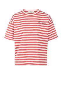 Футболка в полоску свободного кроя Pepe Jeans