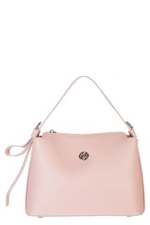 Маленькая розовая сумка из гладкой кожи Afina