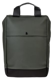 Сумка-рюкзак цвета хаки с одним отделом Tretorn
