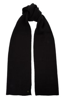 Широкий вязаный шарф черного цвета Roxy