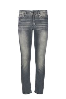 Серые брюки из денима Armani Exchange
