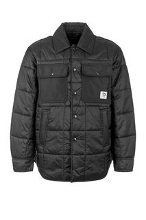 Легкая черная куртка на кнопках Diesel