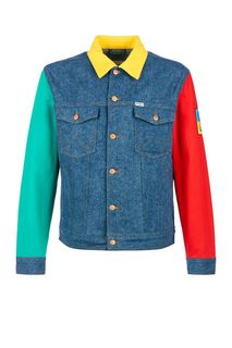 Джинсовая куртка с разноцветной отделкой Wrangler