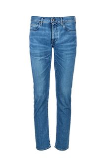 Зауженные джинсы с заломами J13 Armani Exchange