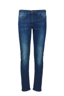 Зауженные джинсы с потертостями J17 Armani Exchange