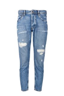 Синие джинсы с рваными деталями Callen Pepe Jeans