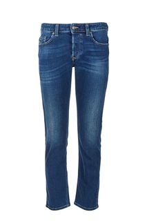 Прямые синие джинсы с застежкой на болты Dafado-X Diesel