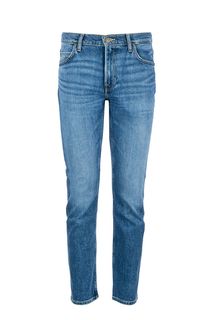 Зауженные джинсы с заломами Rider Lee