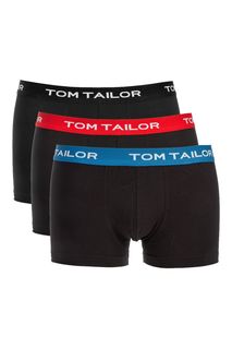 Комплект из трех хлопковых трусов-боксеров Tom Tailor