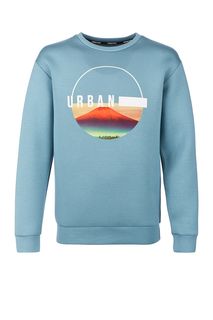 Свитшот из вискозы с принтом Urban Tiger