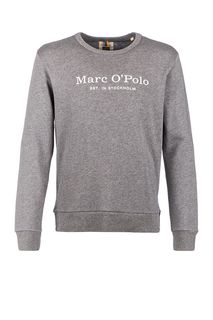 Свитшот из хлопка с логотипом бренда Marc Opolo