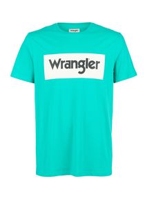 Футболка из хлопка с логотипом бренда Wrangler