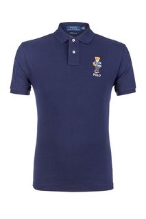 Хлопковая футболка поло с короткими рукавами Polo Ralph Lauren