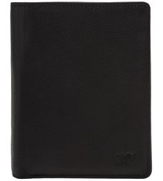 Черное кожаное портмоне с RFID-защитой Braun Büffel