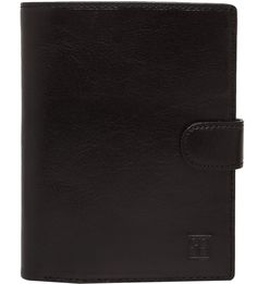 Кожаная обложка для автодокументов на кнопке Sergio Belotti