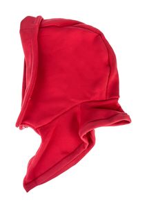 Шапка-капюшон красного цвета на молнии UNU Clothing