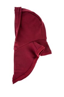 Шапка-капюшон бордового цвета на молнии UNU Clothing