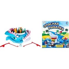 Настольная игра 1Toy ИГРОДРОМ Опасная рыбалка Т13562