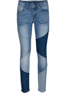 Джинсы Skinny с комбинированными вставками Bonprix