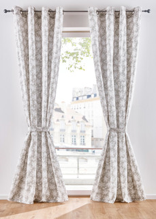Штора с цветочным узором (1 шт.) Bonprix