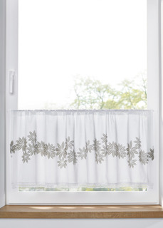 Кухонная занавеска с цветочным принтом Bonprix