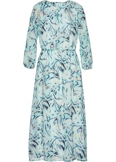 Платье макси с рисунком Bonprix