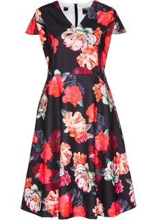 Платье стрейч с принтом Bonprix