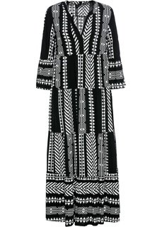 Платье макси с принтом Bonprix