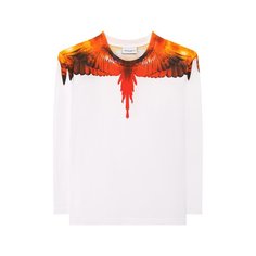 Хлопковый лонгслив Marcelo Burlon Kids of Milan