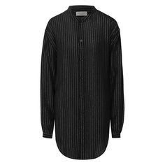 Рубашка из вискозы Saint Laurent