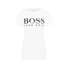 Хлопковая футболка BOSS