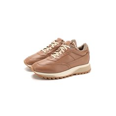Кожаные кроссовки Santoni