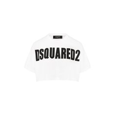 Хлопковая футболка Dsquared2