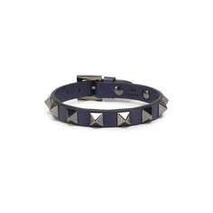 Кожаный браслет Valentino Garavani Rockstud Mini Valentino