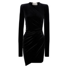 Бархатное платье Alexandre Vauthier