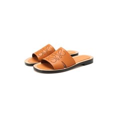 Кожаные шлепанцы Loewe