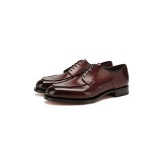 Кожаные дерби Santoni