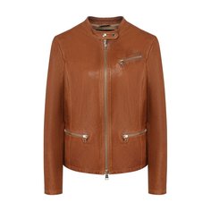 Кожаная куртка Giorgio Armani