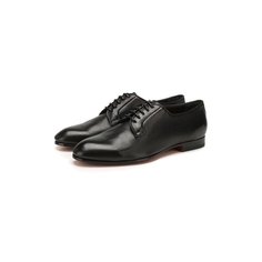 Кожаные дерби Santoni