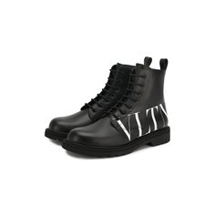 Кожаные ботинки Valentino Garavani VLTN Valentino