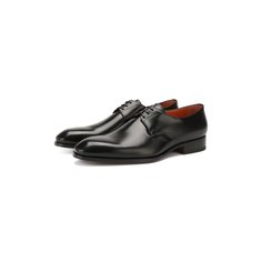Кожаные дерби Santoni
