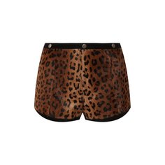 Кожаные шорты Saint Laurent
