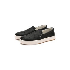 Кожаные слипоны Bottega Veneta